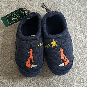 L.L Bean Fox 🦊 Slippers - New Size 10-11